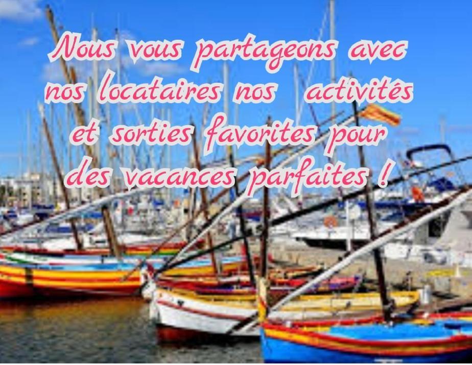 Escale Au Sud, Un Appart Les Pieds Dans L Eau :) Le Barcarès Exteriör bild